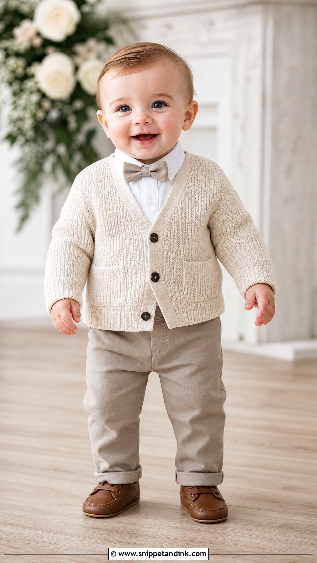 Baby Boy Cardigan Wedding Outfit - Snippet and Ink - 25 Baby Boy Wedding Outfit Ideas
