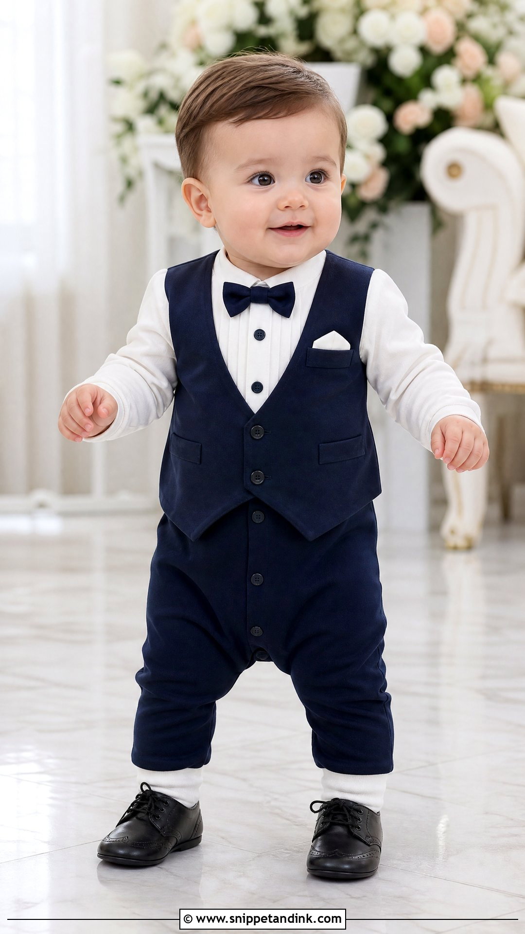 Baby Boy Formal Romper Wedding Outfit - Snippet and Ink - 25 Baby Boy Wedding Outfit Ideas