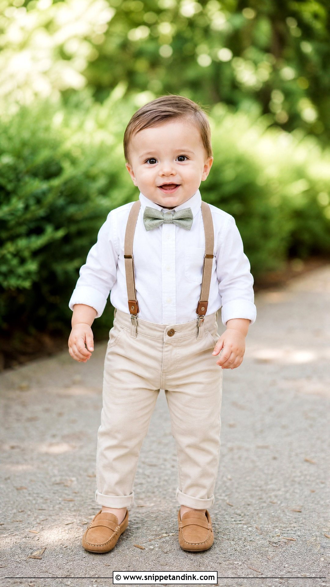 Baby Boy Khaki Wedding Outfit - Snippet and Ink - 25 Baby Boy Wedding Outfit Ideas