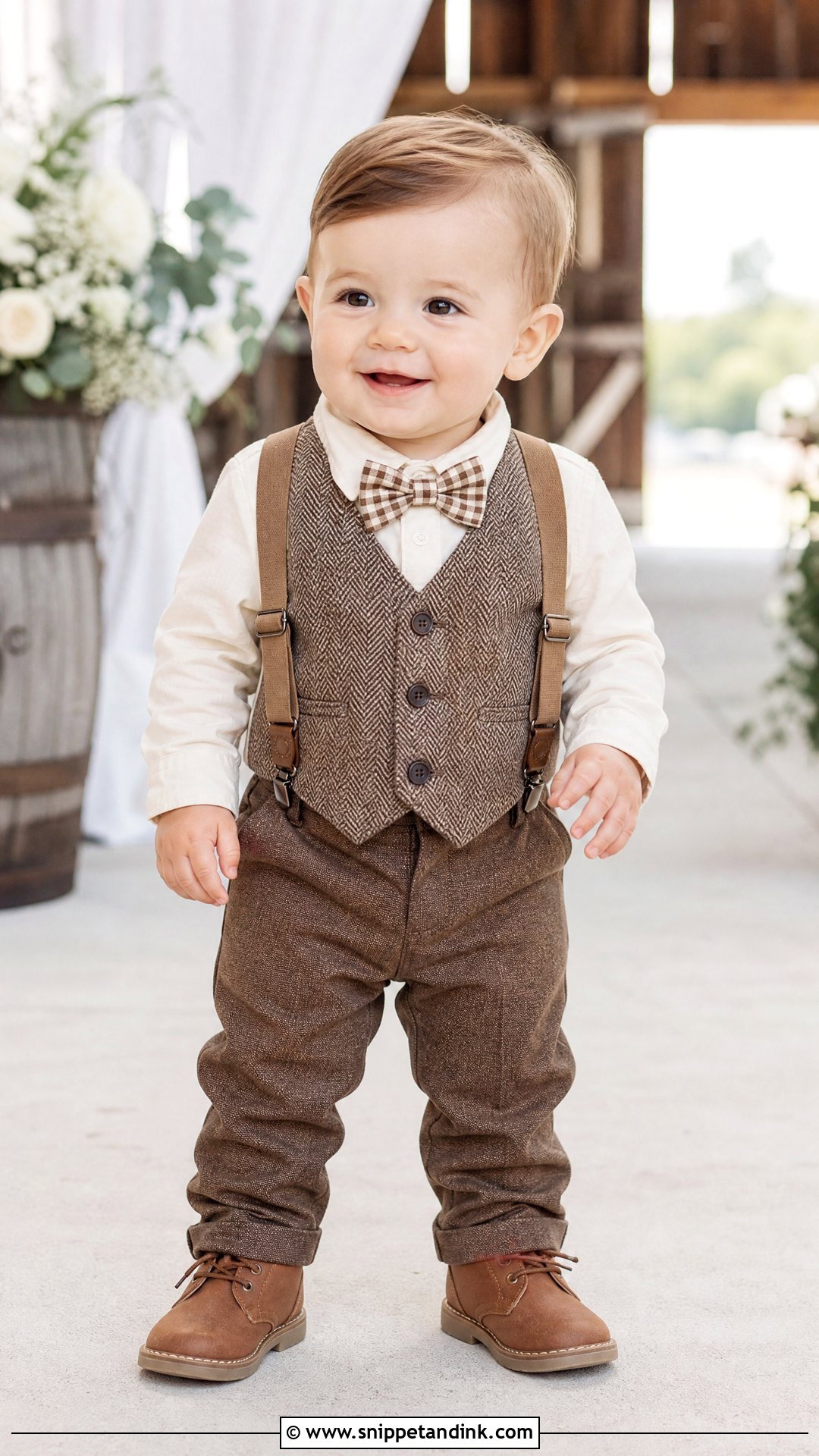 Baby Boy Rustic Wedding Outfit - Snippet and Ink - 25 Baby Boy Wedding Outfit Ideas