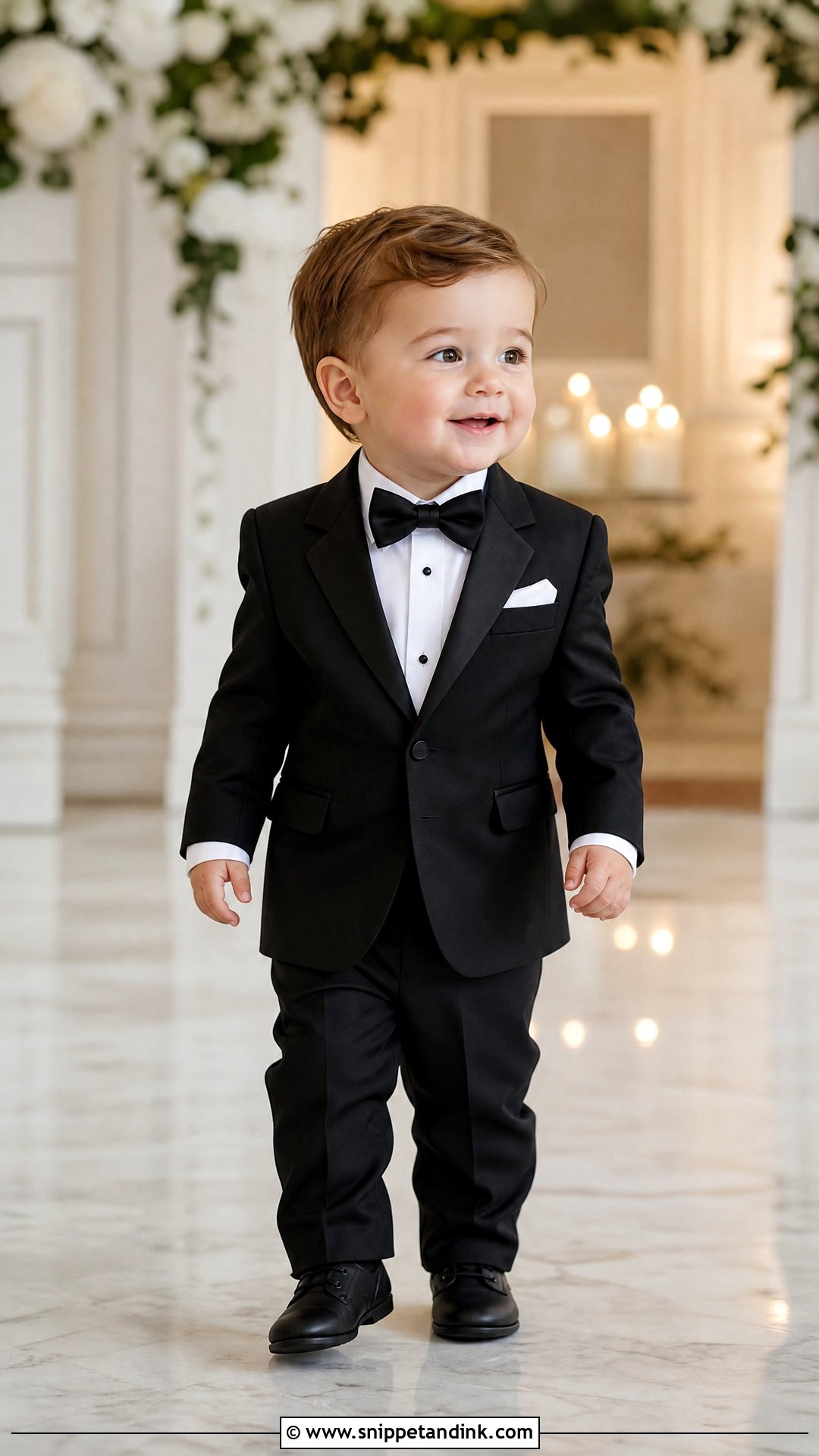 Baby Boy Tuxedo Wedding Outfit - Snippet and Ink - 25 Baby Boy Wedding Outfit Ideas