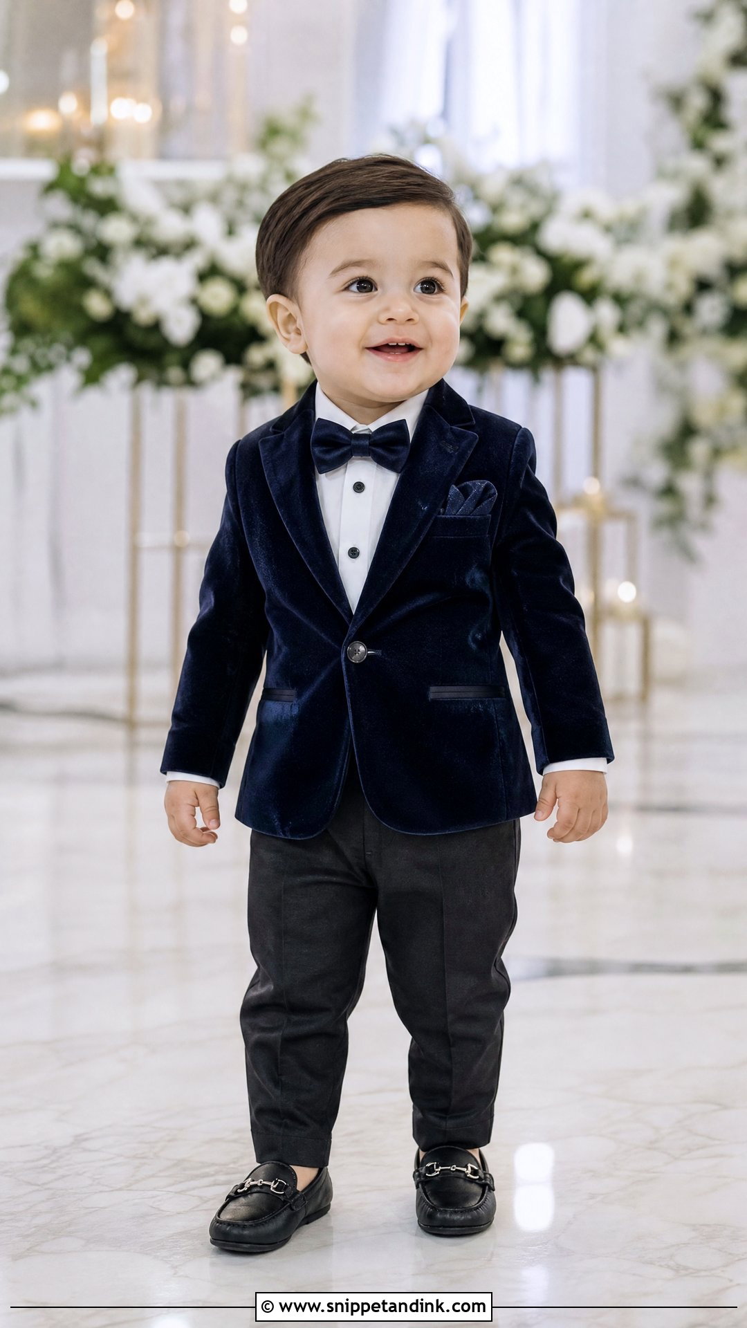 Baby Boy Velvet Wedding Outfit - Snippet and Ink - 25 Baby Boy Wedding Outfit Ideas