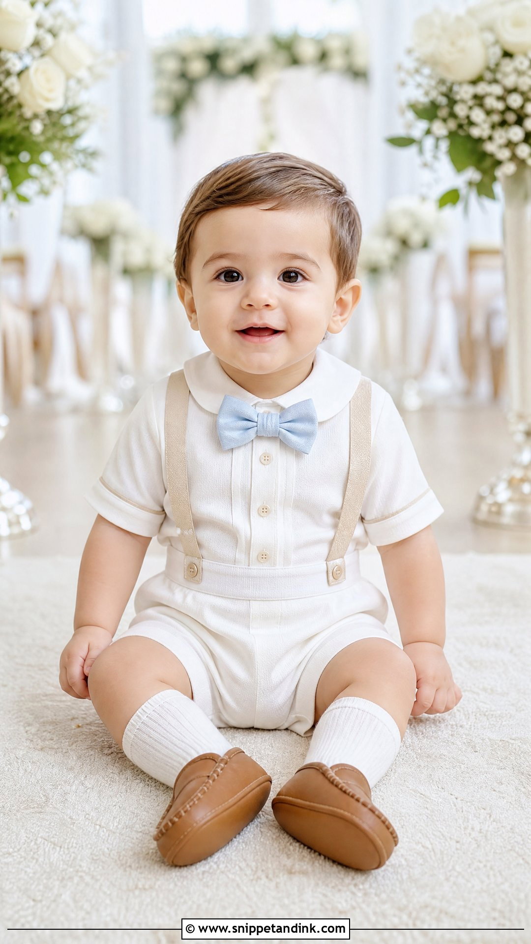 Baby Boy Wedding Romper Outfit - Snippet and Ink - 20 Wedding Outfit for Boys Kids Ideas