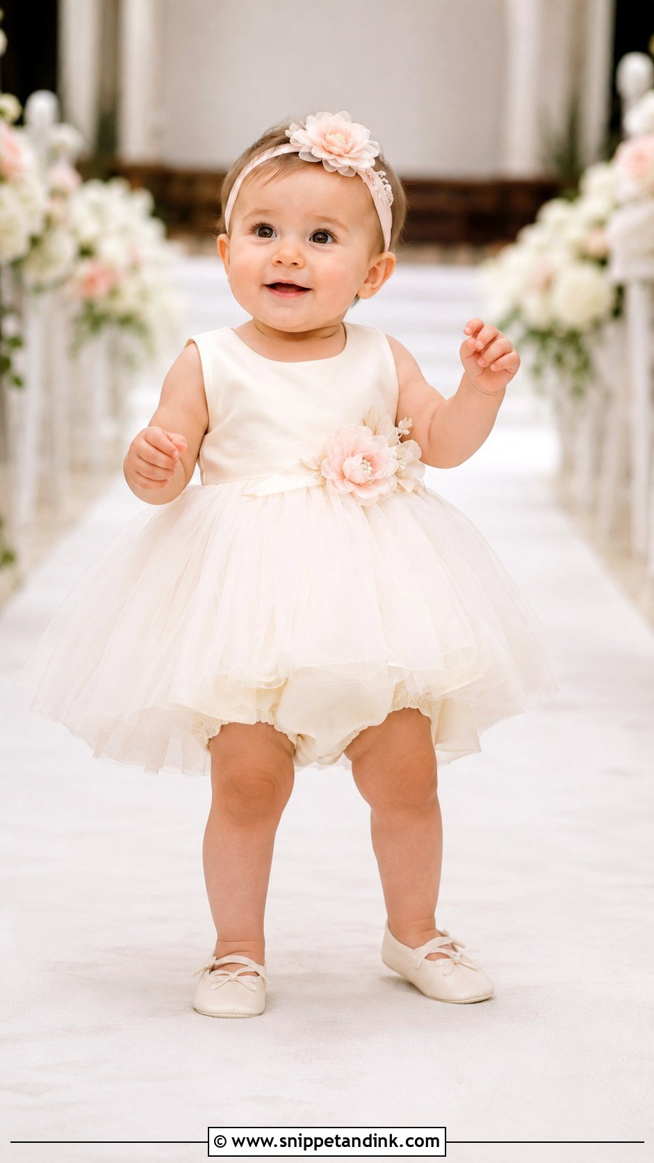 Baby Girl Flower Girl Wedding Outfit - Snippet and Ink - 25 Baby Wedding Outfit Ideas