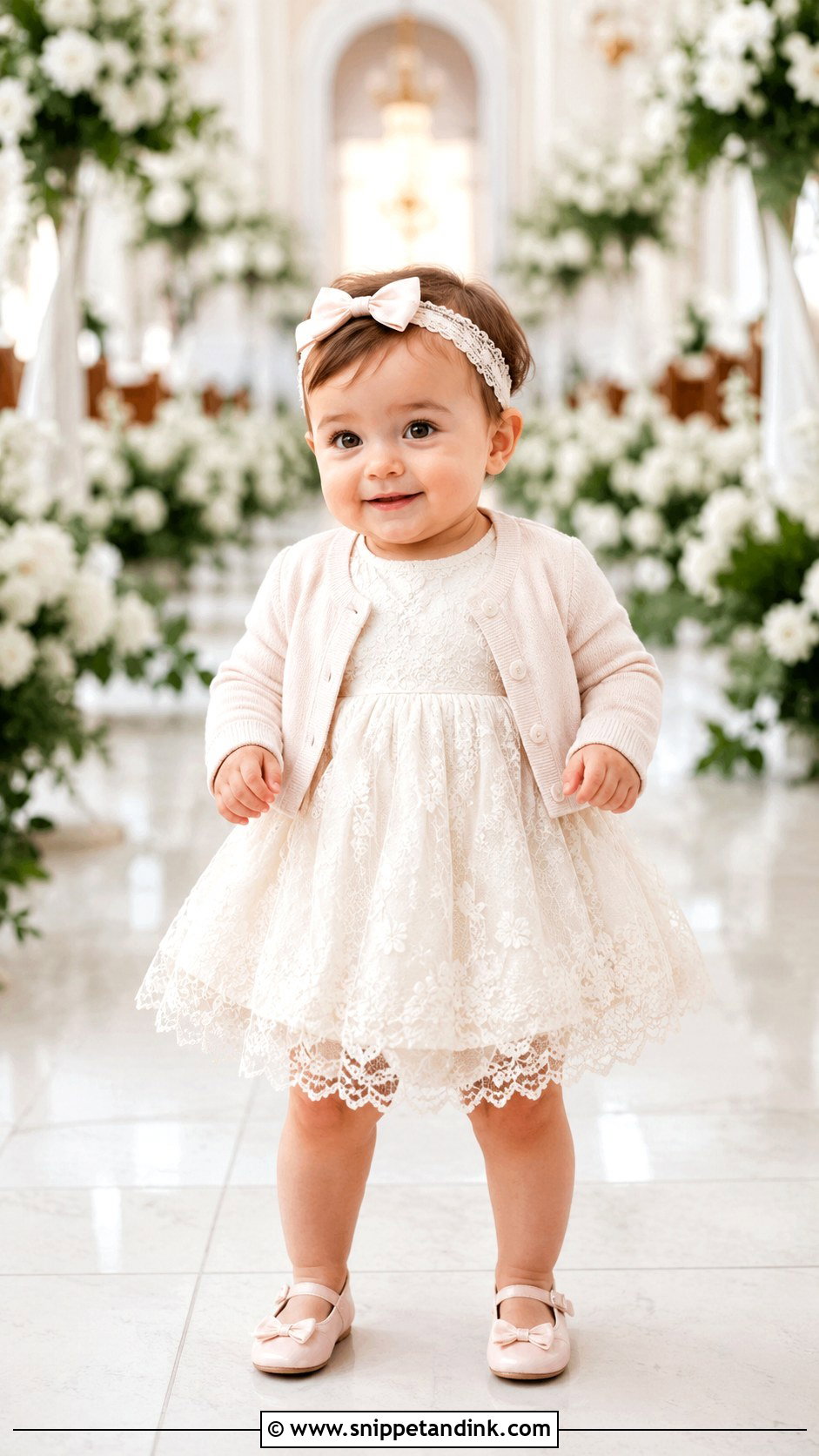 Baby Girl Lace Dress Wedding Outfit - Snippet and Ink - 25 Baby Wedding Outfit Ideas