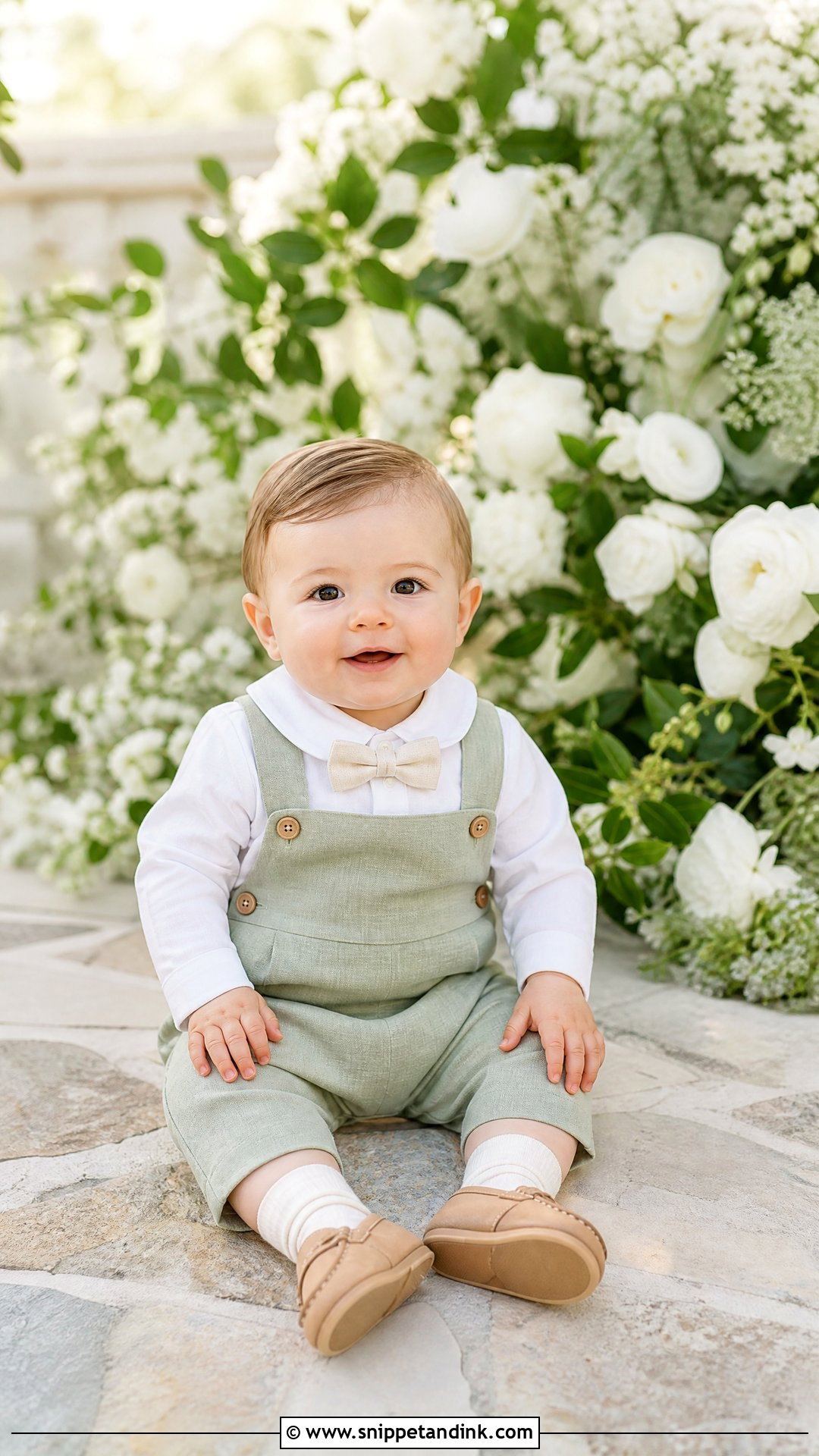 Baby Overall Ring Bearer Outfit - Snippet and Ink - 20 Ringbearers Outfits