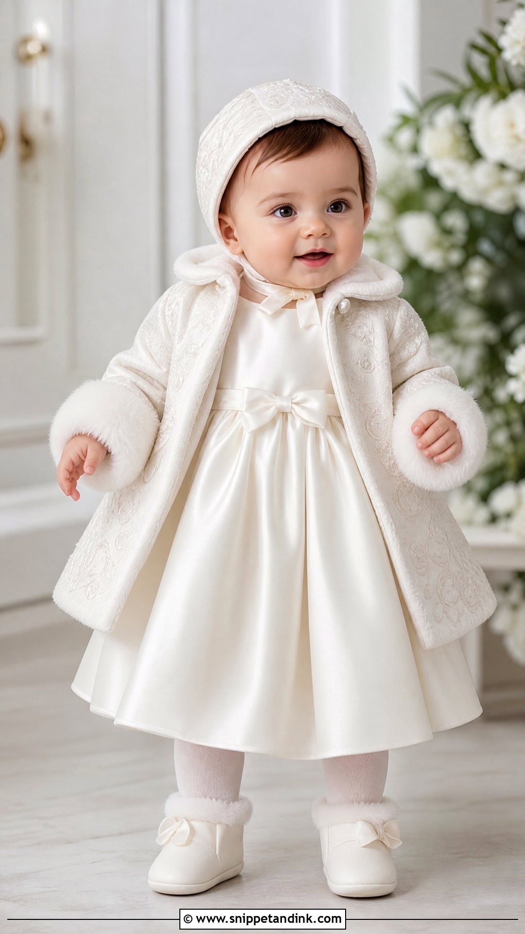 Baby Wedding Dress For Winter - Snippet and Ink - 25 Baby Wedding Dress Ideas