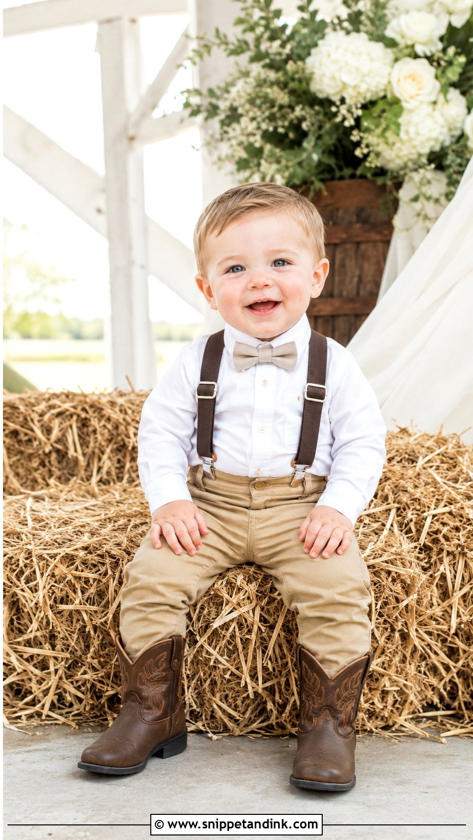 Baby Western Ring Bearer Outfit - Snippet and Ink - 20 Western Ring Bearer Outfit Ideas