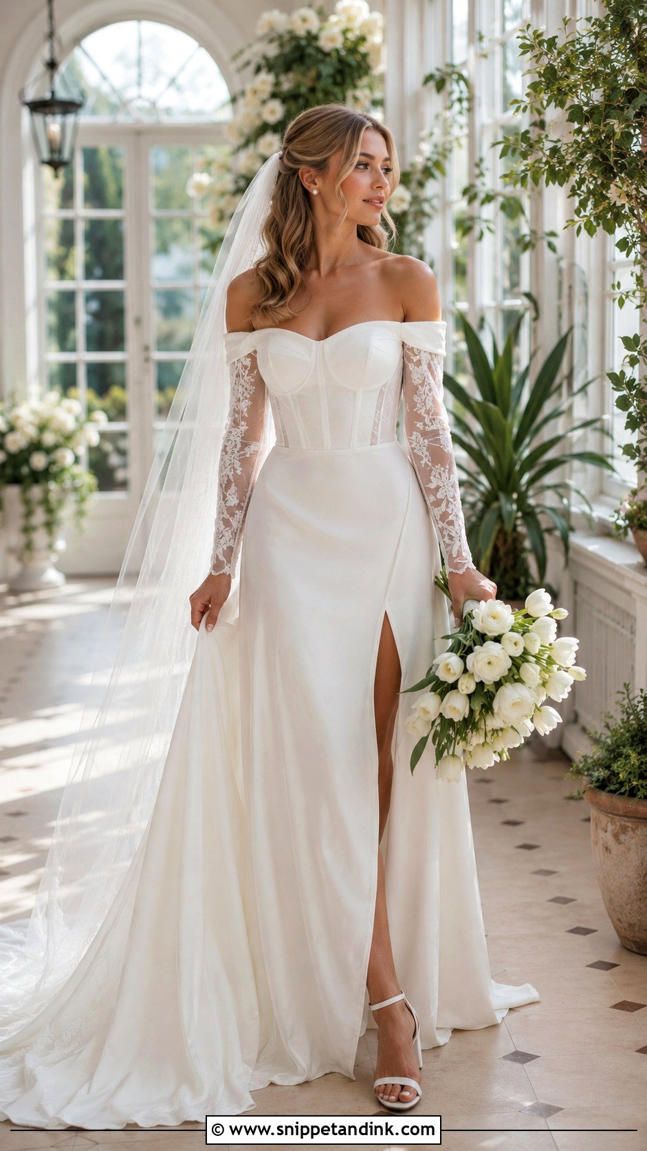 Baccara Wedding Dress For A Spring Wedding - Snippet and Ink - 20 Baccara Wedding Dress Ideas