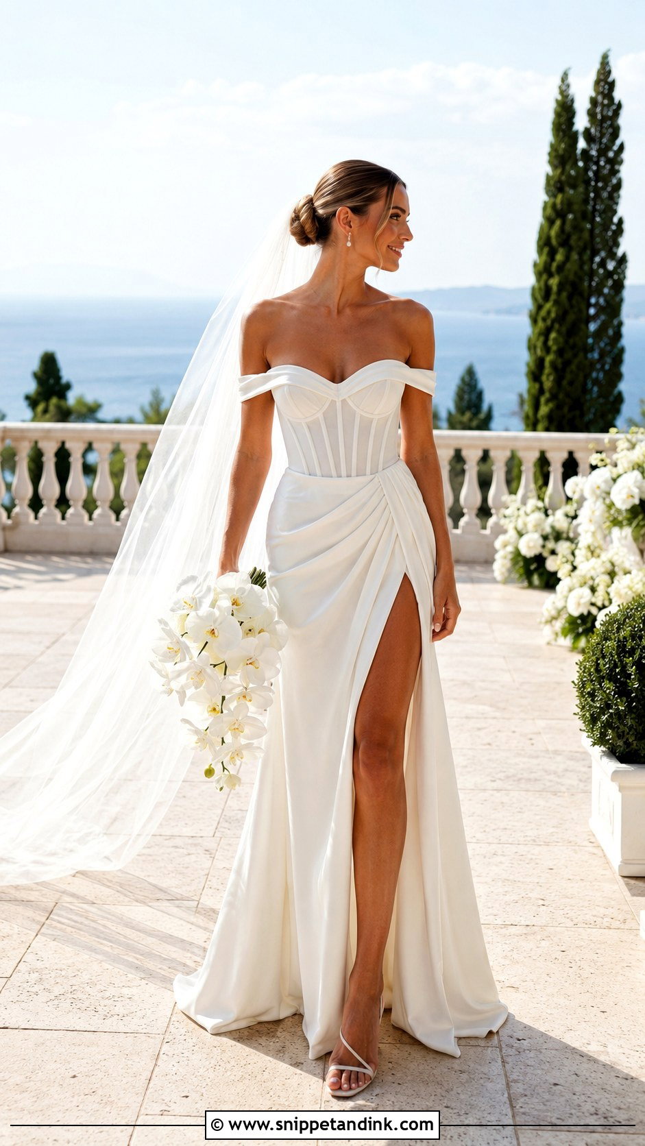 Baccara Wedding Dress For A Summer Wedding - Snippet and Ink - 20 Baccara Wedding Dress Ideas