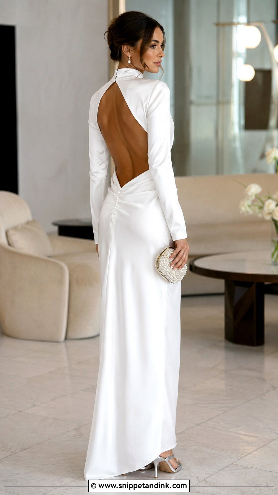 Backless After Party Wedding Dress - Snippet and Ink - 20 After Party Wedding Dress Long Ideas
