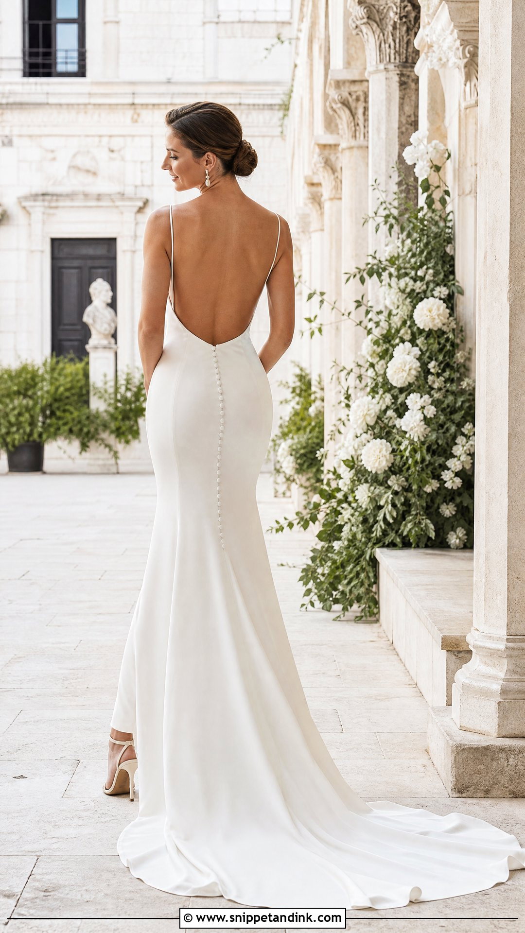 Backless Bridal Dress - Snippet and Ink - 30 Bridal Dress Design Ideas