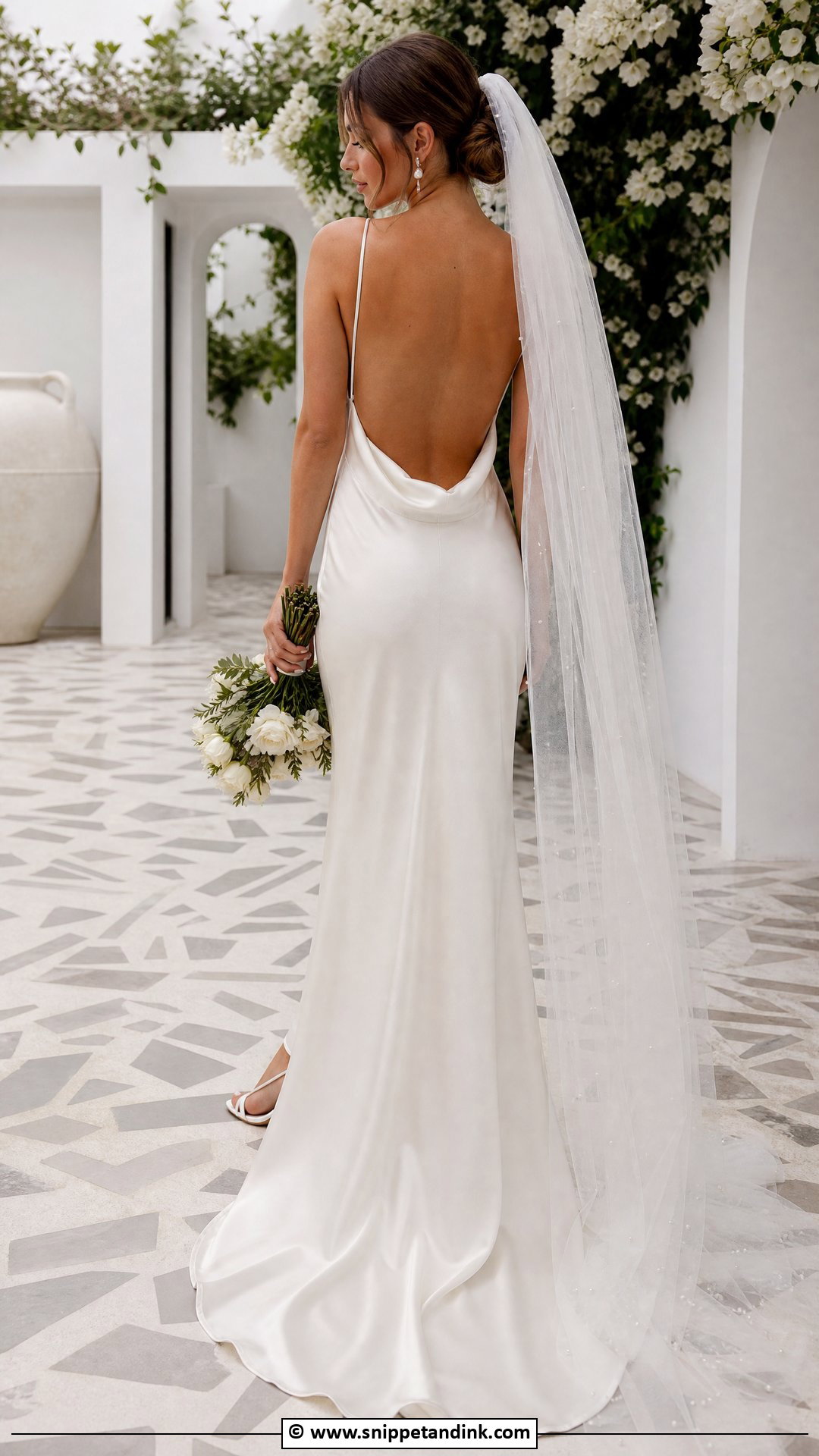 Backless Bride Dress - Snippet and Ink - 35 Bride Dress Ideas