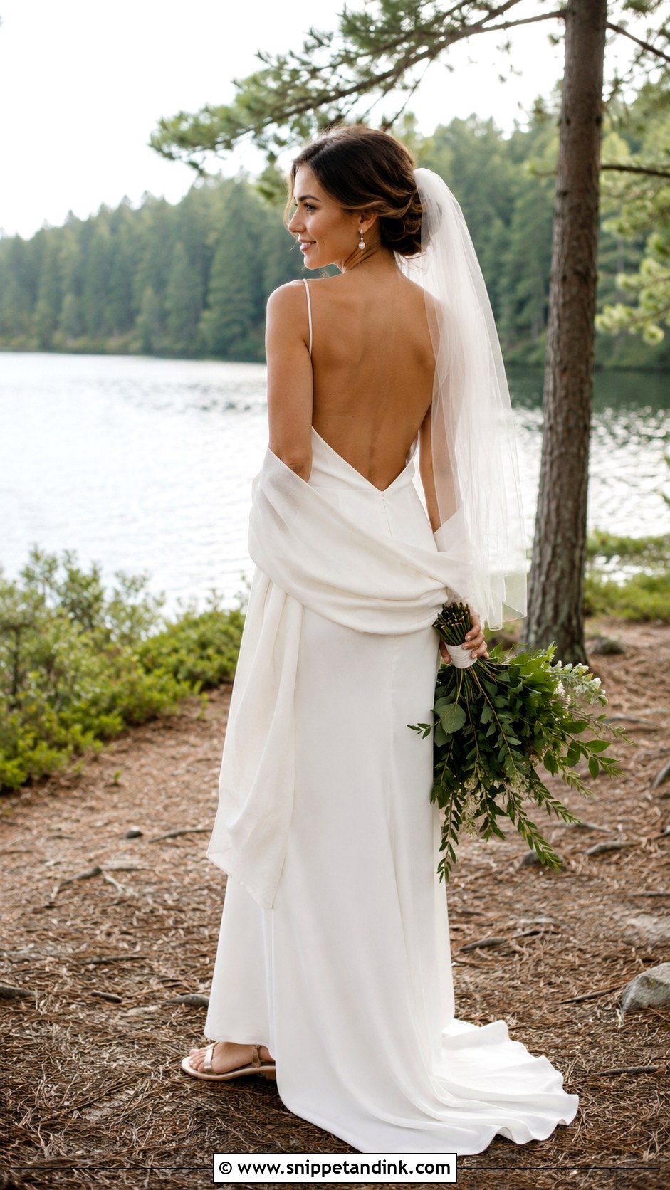 Backless Camp Wedding Dress - Snippet and Ink - 20 Camp Wedding Dress Ideas