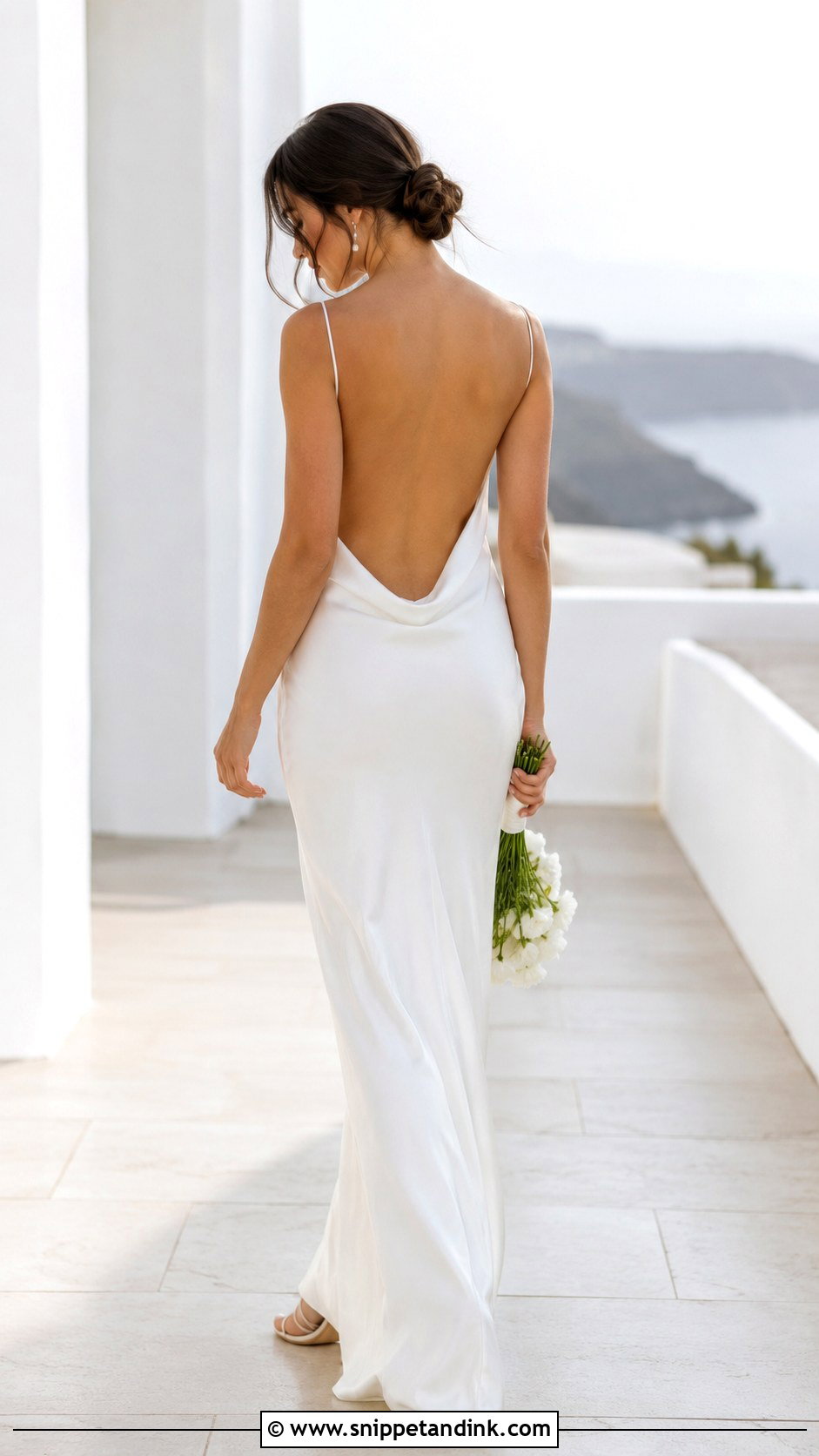 Backless Elopement Dress - Snippet and Ink - 30 Simple Elopement Dress Ideas