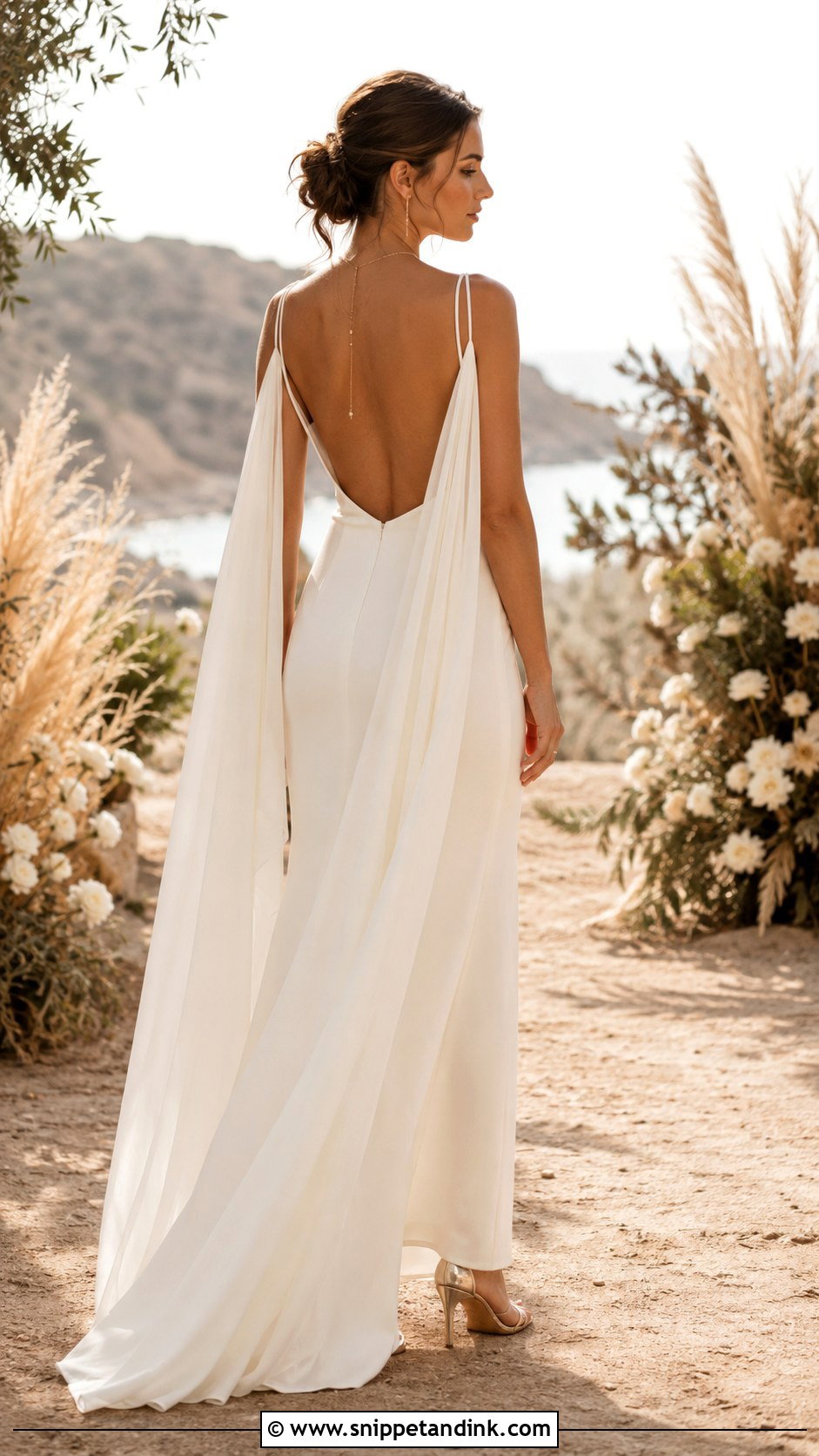 Backless Festival Wedding Dress - Snippet and Ink - 20 Festival Wedding Dress Ideas