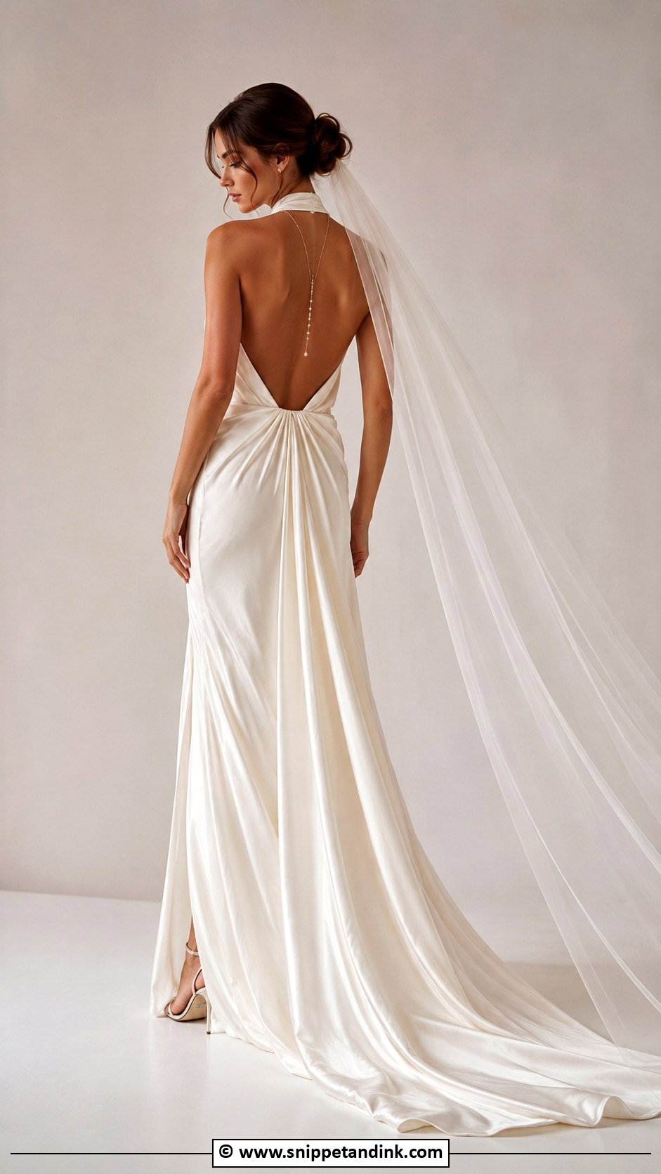 Backless Goddess Wedding Dress - Snippet and Ink - 25 Goddess Wedding Dress Ideas