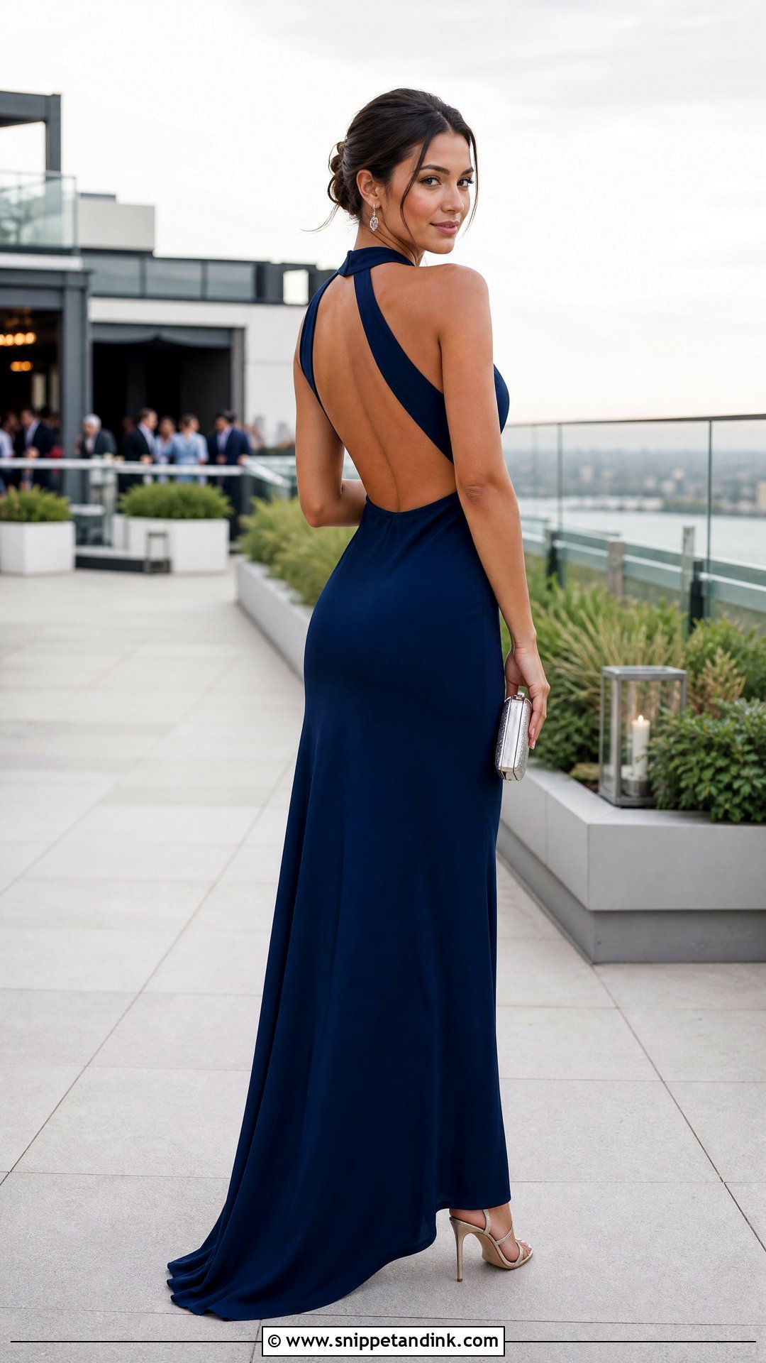 Backless Maxi Dress for a Friends Wedding - Snippet and Ink - 25 Dress for Friends Wedding Ideas