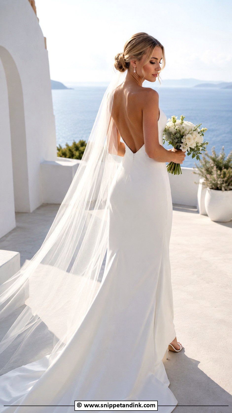 Backless Wedding Dress - Snippet and Ink - 30 Bridal Dress Fashion Ideas