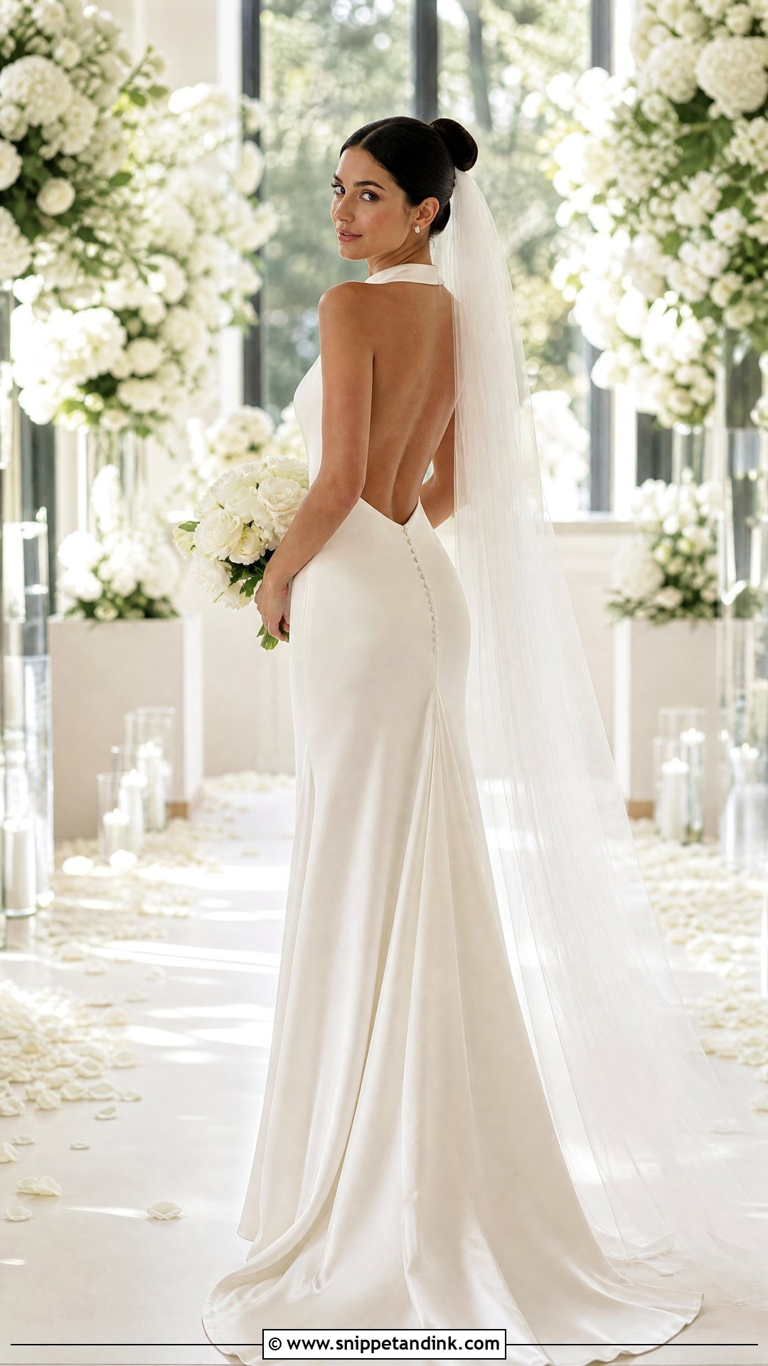 Backless Wedding Dress - Snippet and Ink - 20 Simple Plain Wedding Dress Ideas