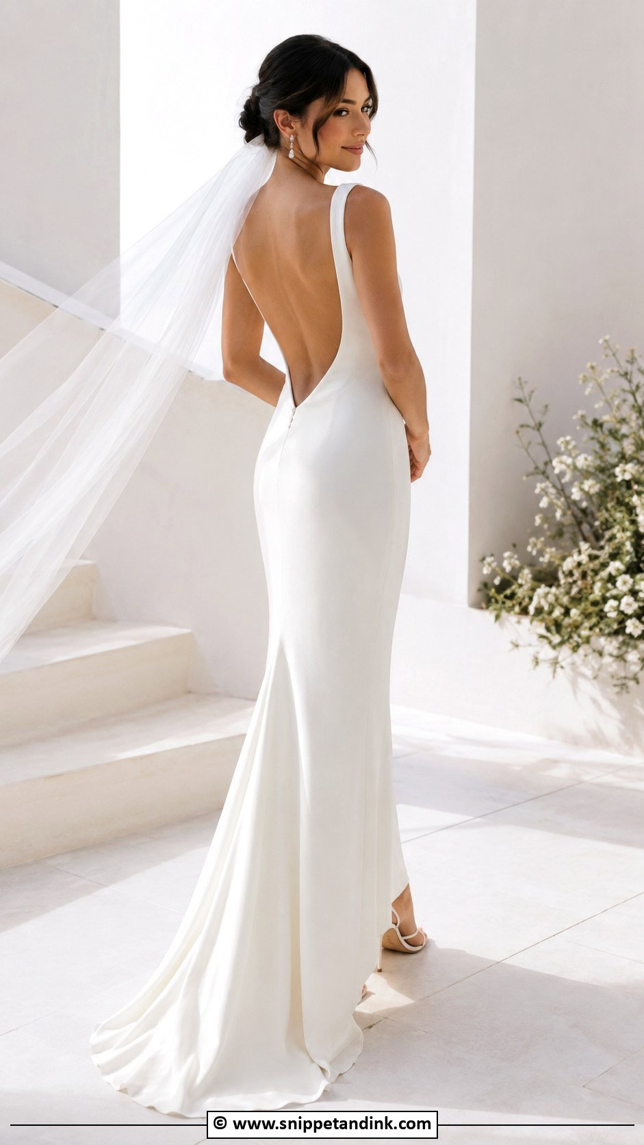 Backless Wedding Dress - Snippet and Ink - 30 Dream Wedding Ideas Dresses