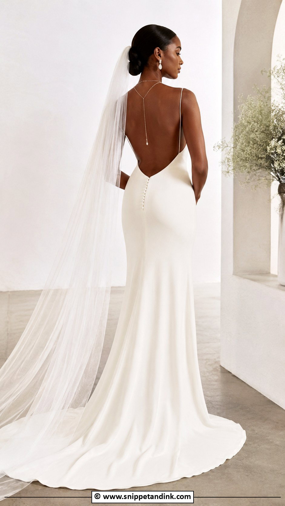 Backless Wedding Dress - Snippet and Ink - 30 Dream Wedding Dresses Black Women