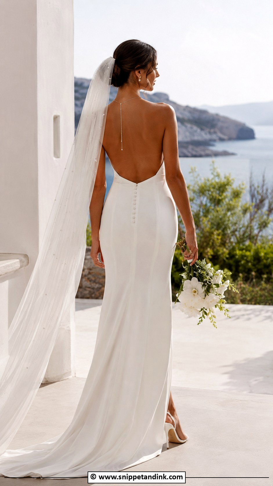 Backless Wedding Dress - Snippet and Ink - 30 Wedding Dress Inspiration Ideas