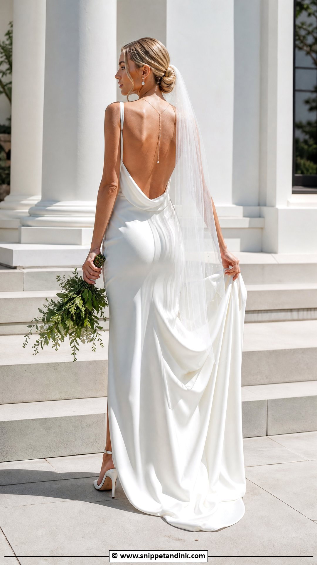 Backless Wedding Dress - Snippet and Ink - 35 Dream Wedding Dresses