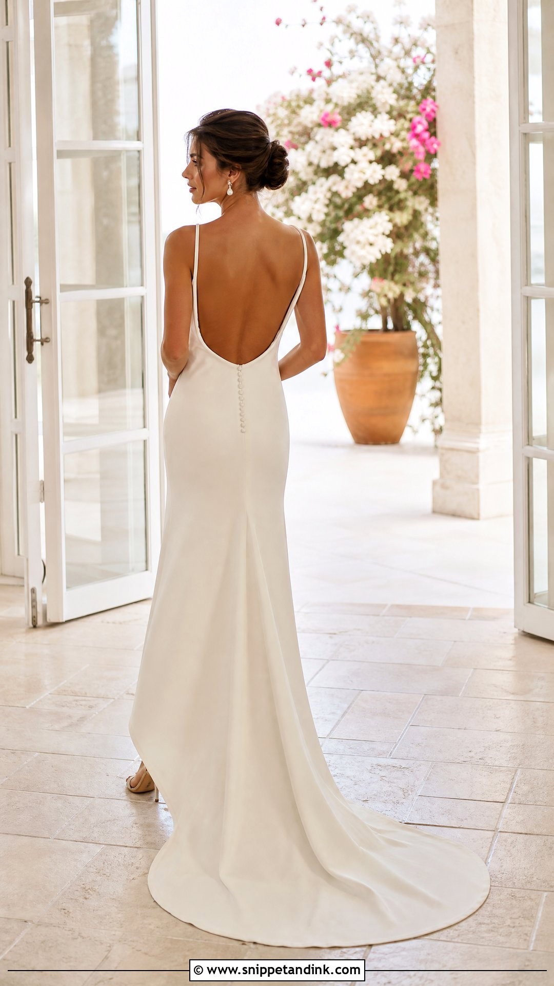 Backless Wedding Gown - Snippet and Ink - 25 Elegant Wedding Gown Ideas