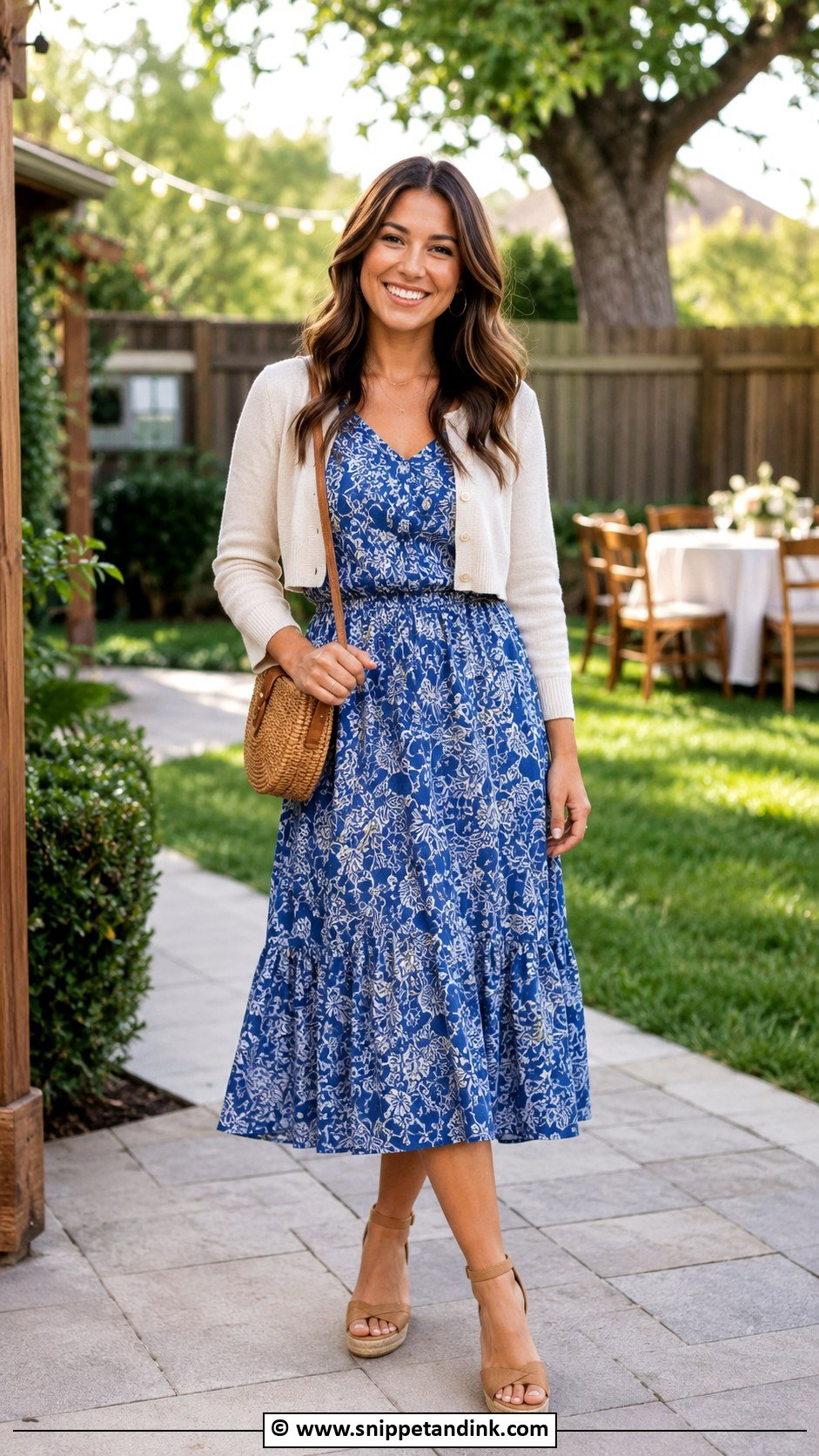 Backyard Wedding Guest Outfit - Snippet and Ink - 25 Casual Wedding Attire Ideas