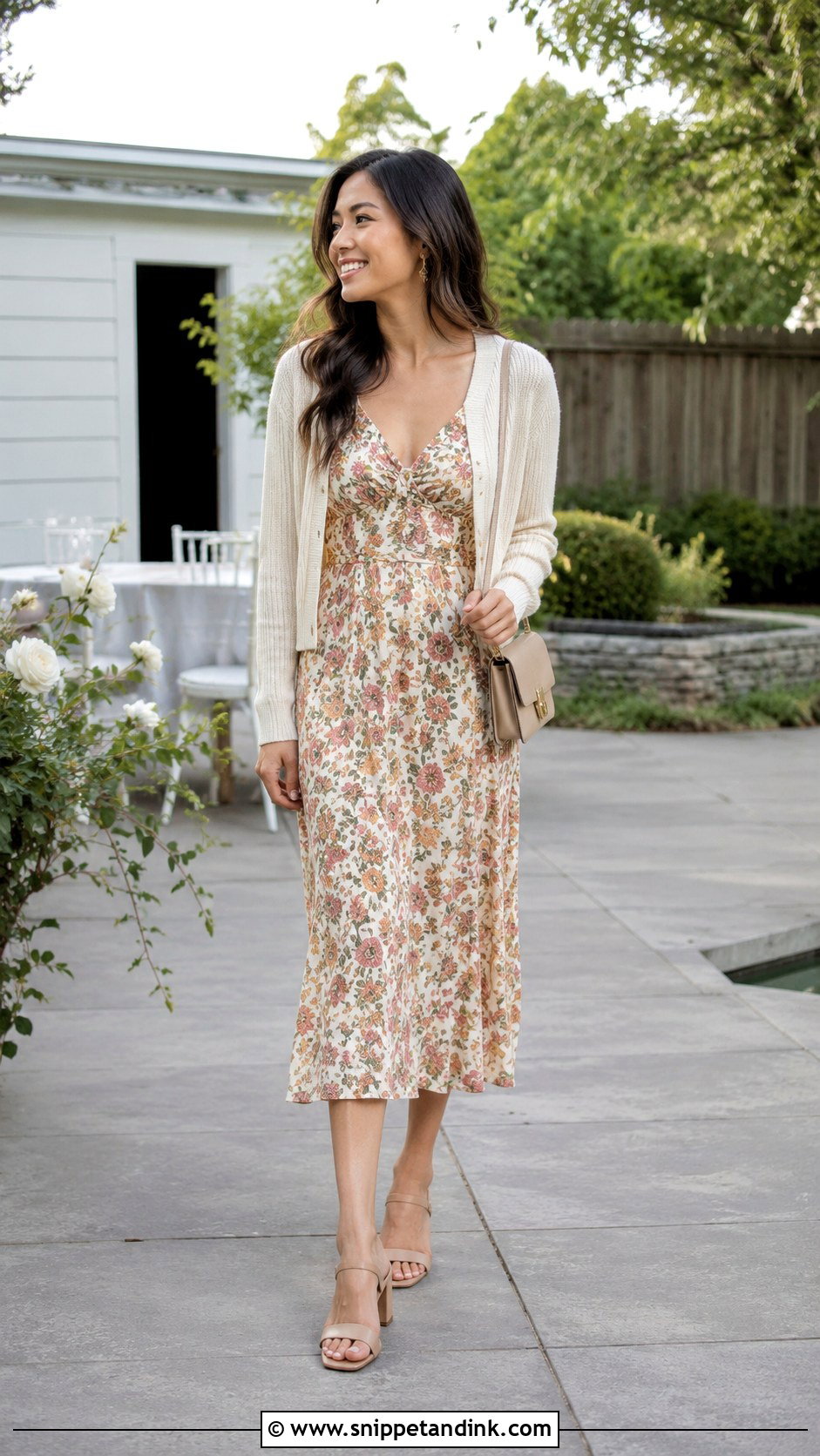 Backyard Wedding Outfit - Snippet and Ink - 25 Wedding Outfits Ideas for Women