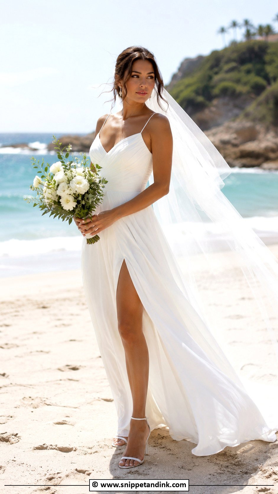 Baddie Beach Wedding Dress - Snippet and Ink - 30 Baddie Wedding Dress Ideas