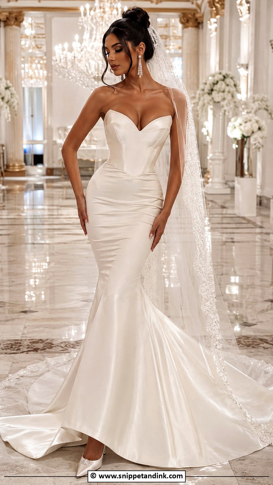 Baddie Mermaid Wedding Dress - Snippet and Ink - 30 Baddie Wedding Dress Ideas