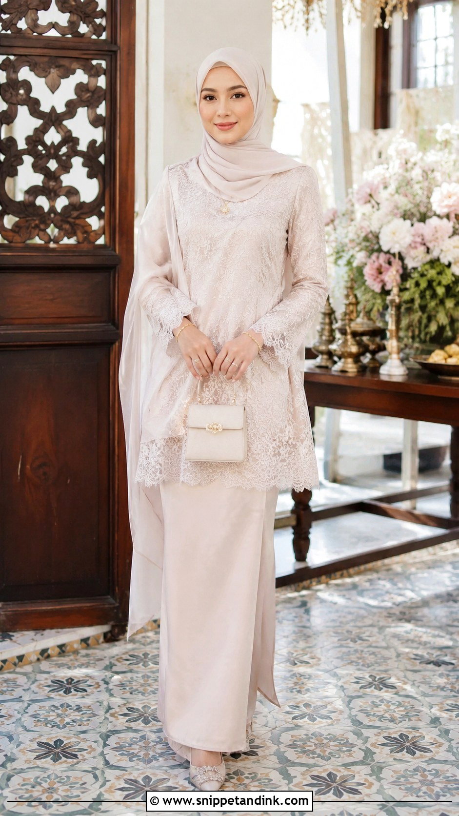 Baju Kurung Kedah Wedding Dress - Snippet and Ink - 30 Malay Wedding Dress Ideas