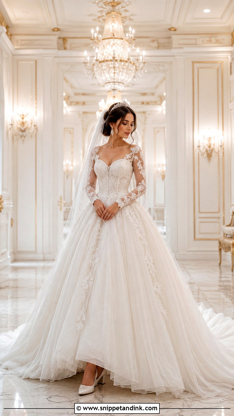 Ball Gown Anastasia Wedding Dress - Snippet and Ink - 20 Anastasia Wedding Dress Ideas
