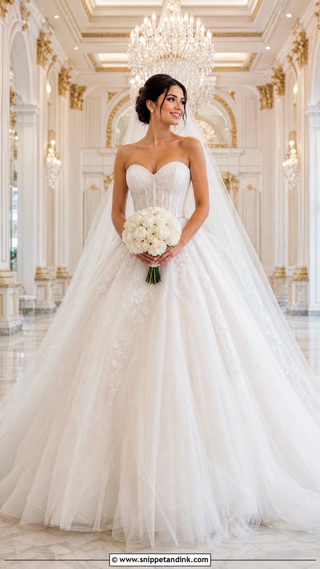 Ball Gown Bridal Wedding Dress - Snippet and Ink - 25 Bridal Wedding Dresses