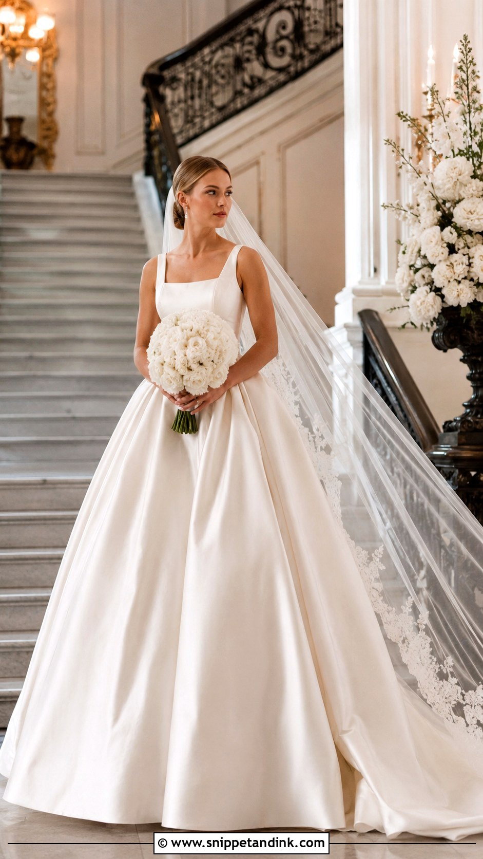 Ball Gown Bride Dress - Snippet and Ink - 25 Elegant Bride Dress Ideas