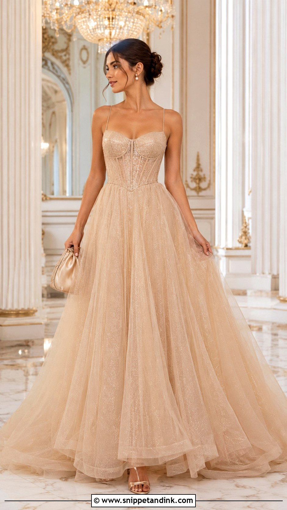 Ball Gown Design - Snippet and Ink - 25 Stylish Gown Designs