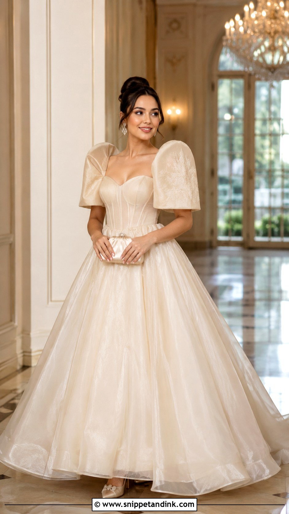 Ball Gown Filipiniana Gown - Snippet and Ink - 25 Filipiniana Gown Ideas
