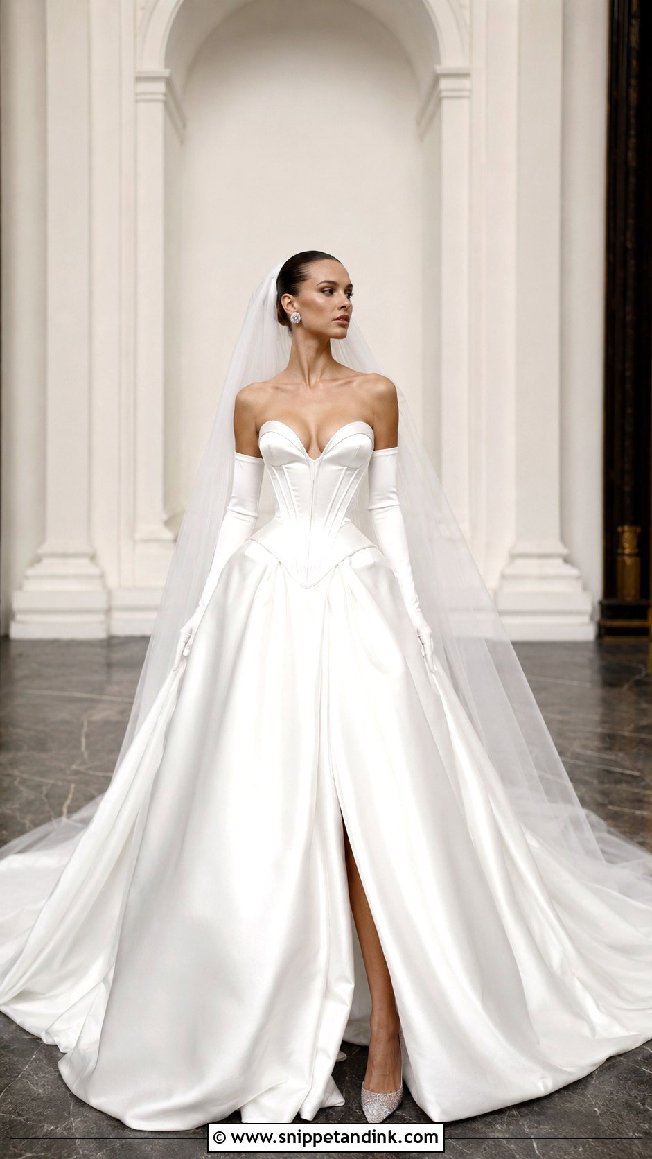 Ball Gown Mugler Wedding Dress - Snippet and Ink - 20 Mugler Wedding Dress Ideas
