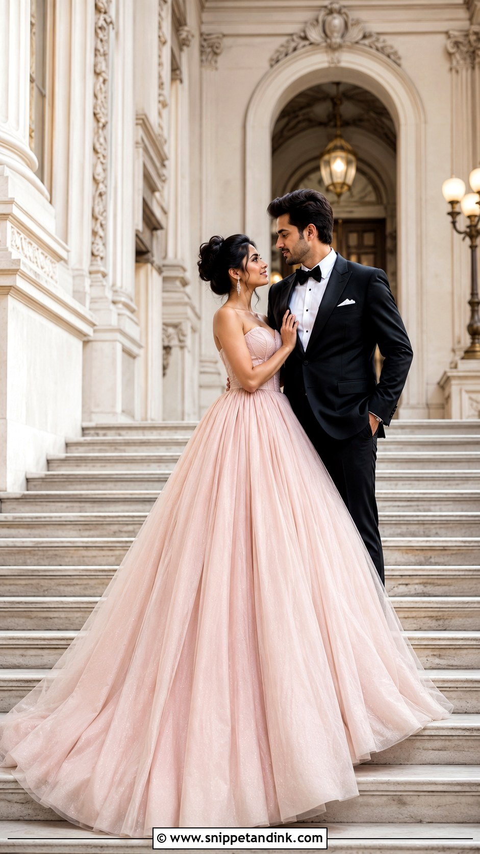 Ball Gown Pre Wedding Shoot Dress - Snippet and Ink - 25 Pre Wedding Shoot Dress Ideas