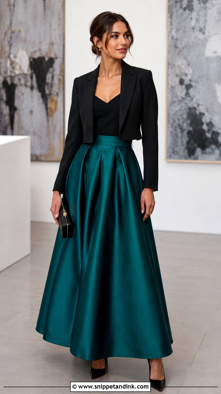 Ball Gown Skirt And Blazer Outfit - Snippet and Ink - 20 Ball Gown Skirt Ideas