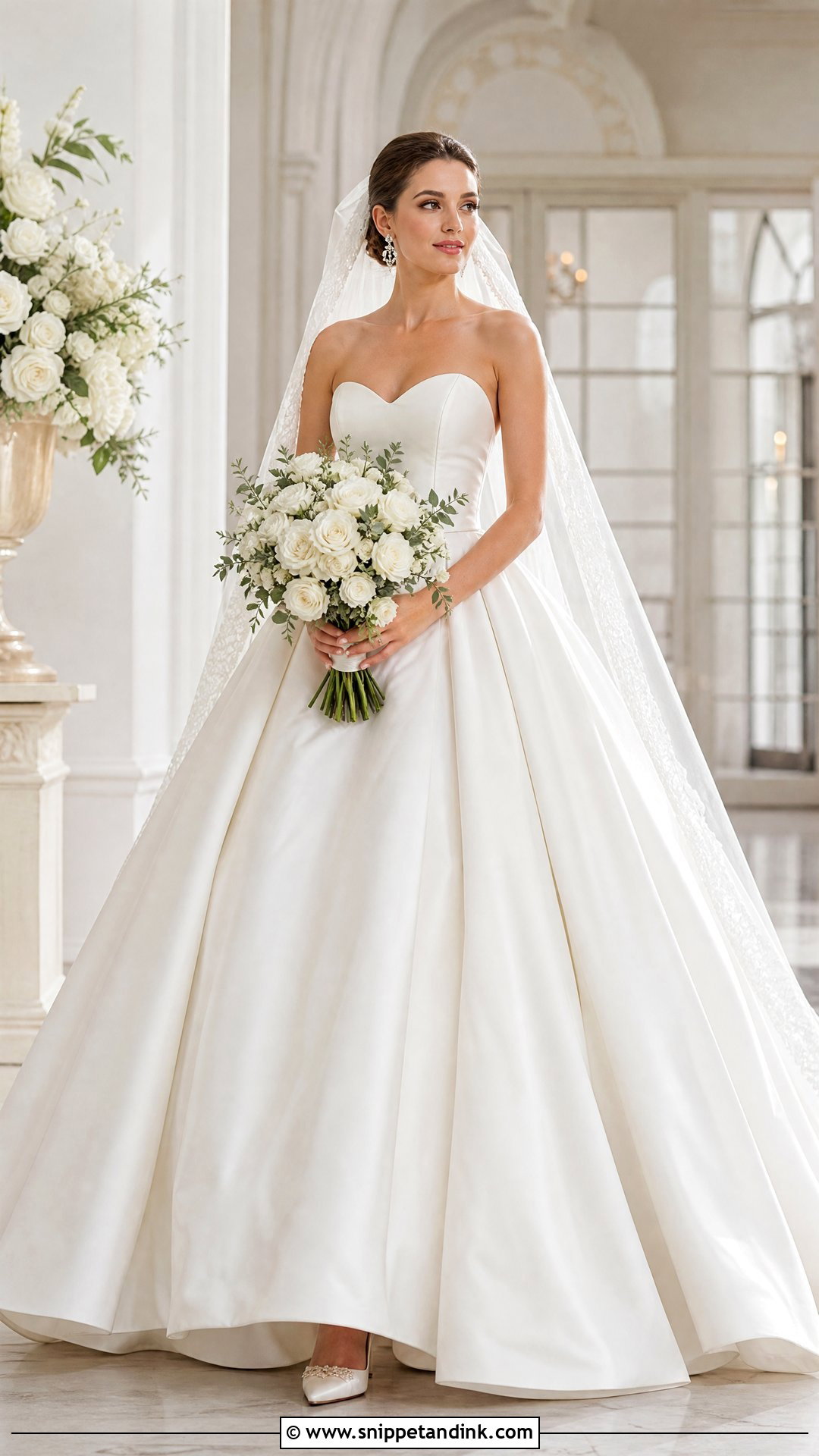 Ball Gown Wedding Bride Outfit - Snippet and Ink - 20 Outfits for Bride