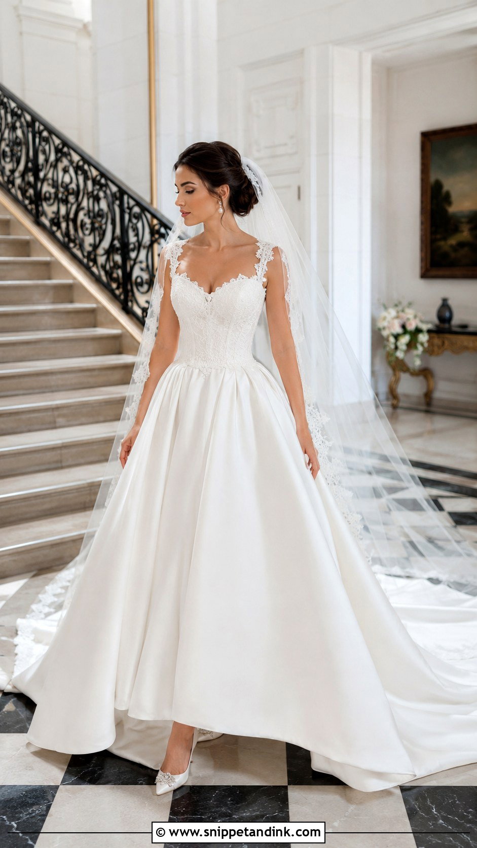 Ball Gown Wedding Dress - Snippet and Ink - 30 Vintage Romantic Wedding Dress Ideas
