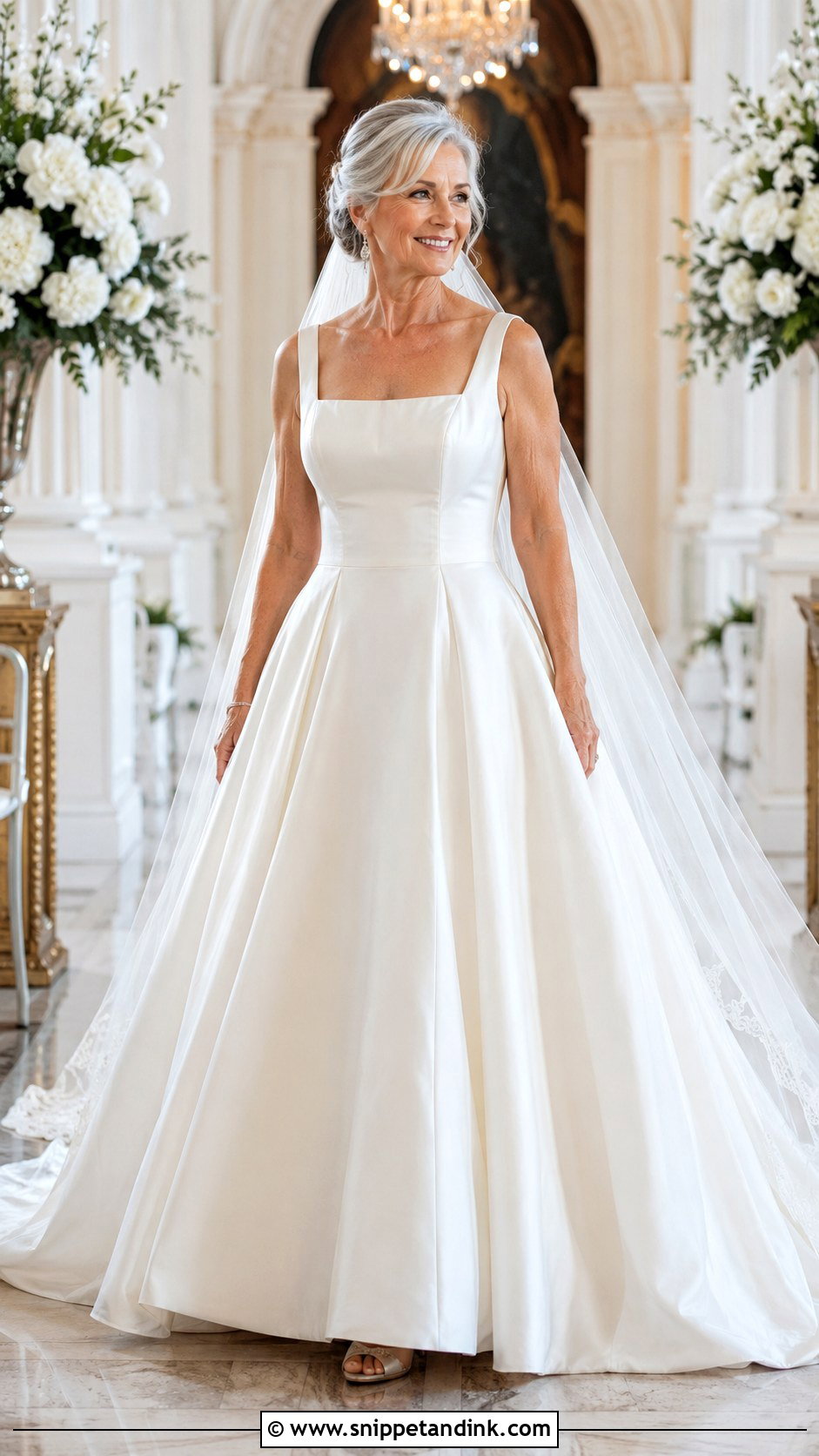 Ball Gown Wedding Dress - Snippet and Ink - 20 Older Bride Wedding Dress Ideas