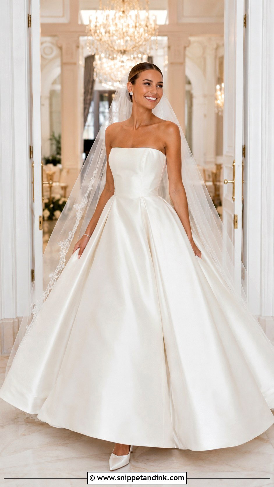 Ball Gown Wedding Dress - Snippet and Ink - 20 Wedding Dress Silhouette Ideas