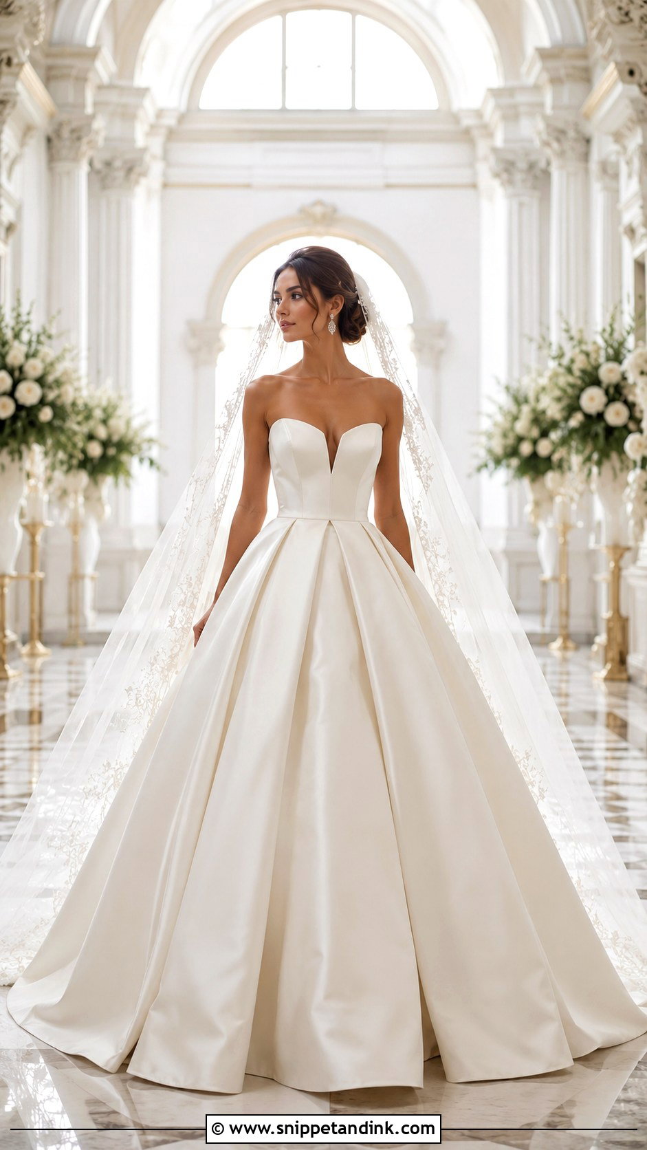 Ball Gown Wedding Dress - Snippet and Ink - 25 Timeless Wedding Dresses