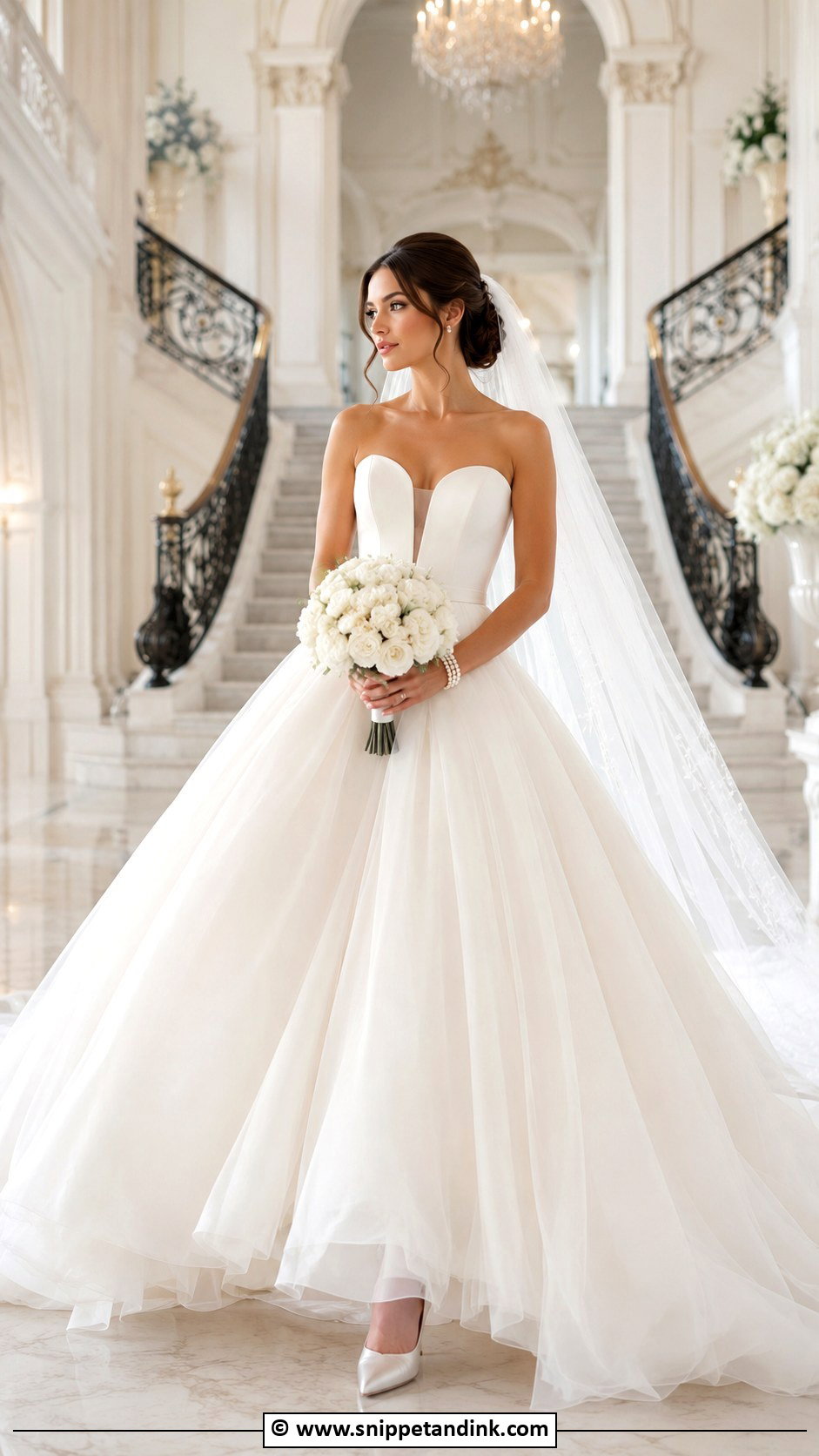 Ball Gown Wedding Dress - Snippet and Ink - 30 Bridal Dress Fashion Ideas
