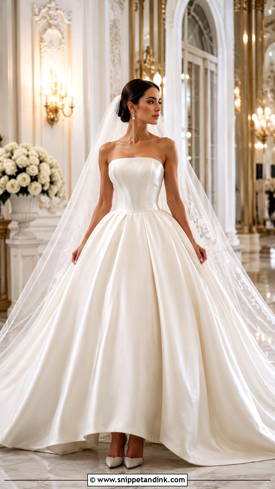 Ball Gown Wedding Dress - Snippet and Ink - 25 Women Wedding Dress Ideas