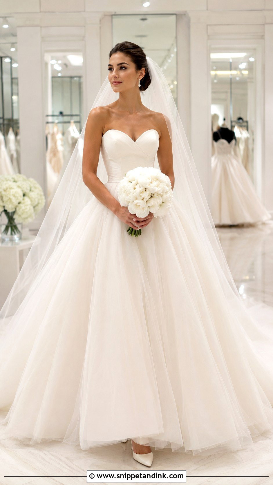 Ball Gown Wedding Dress - Snippet and Ink - 25 Yes to the Dress Ideas